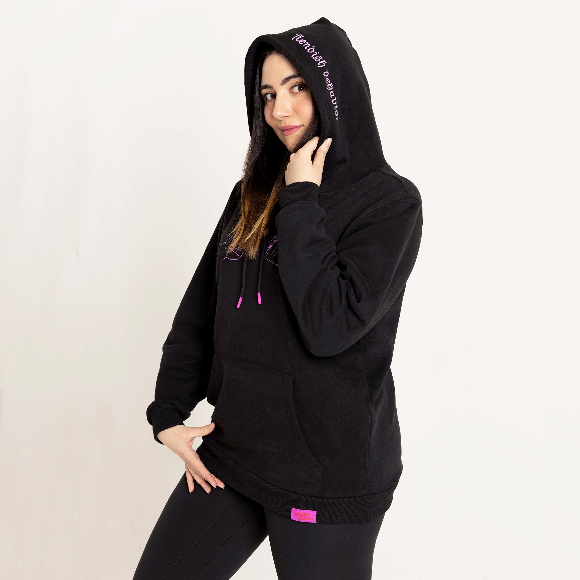 Melting Lipstick Hoodie – Fiendish Behavior